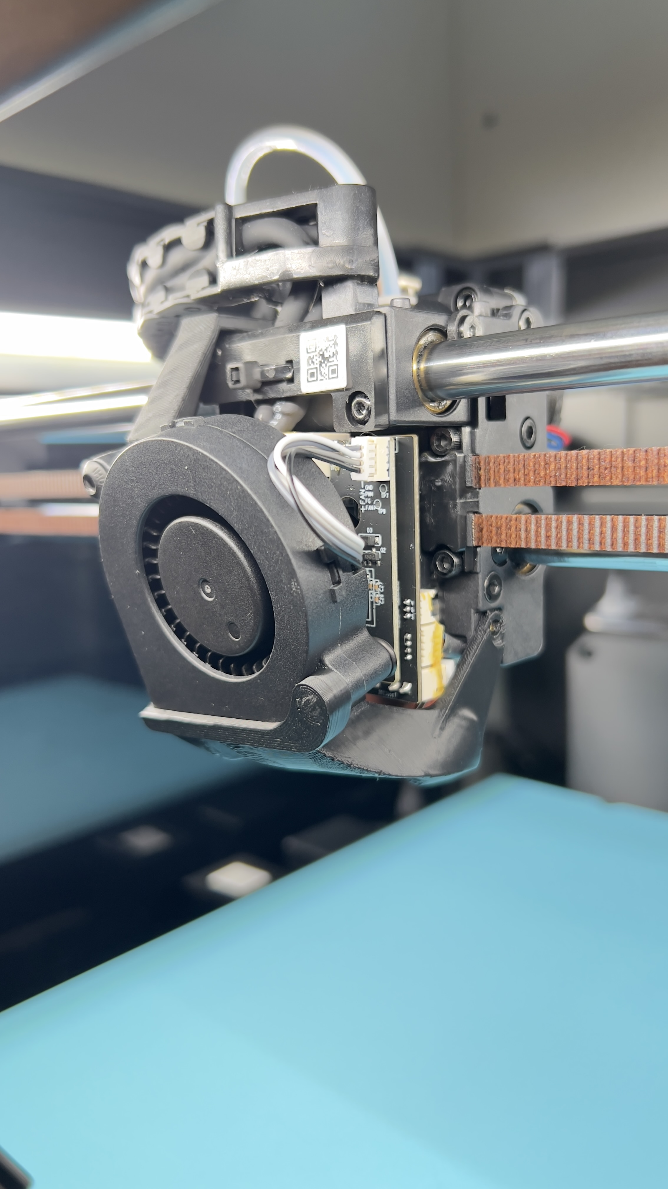 Performance Toolhead Cover for K1 and K1 max - 5015 fan 3D model