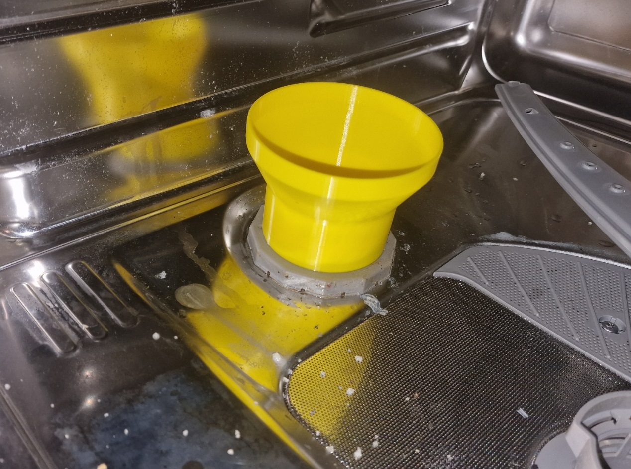 Dishwasher Salt Filling Funnel by jeepers01 Download free STL model