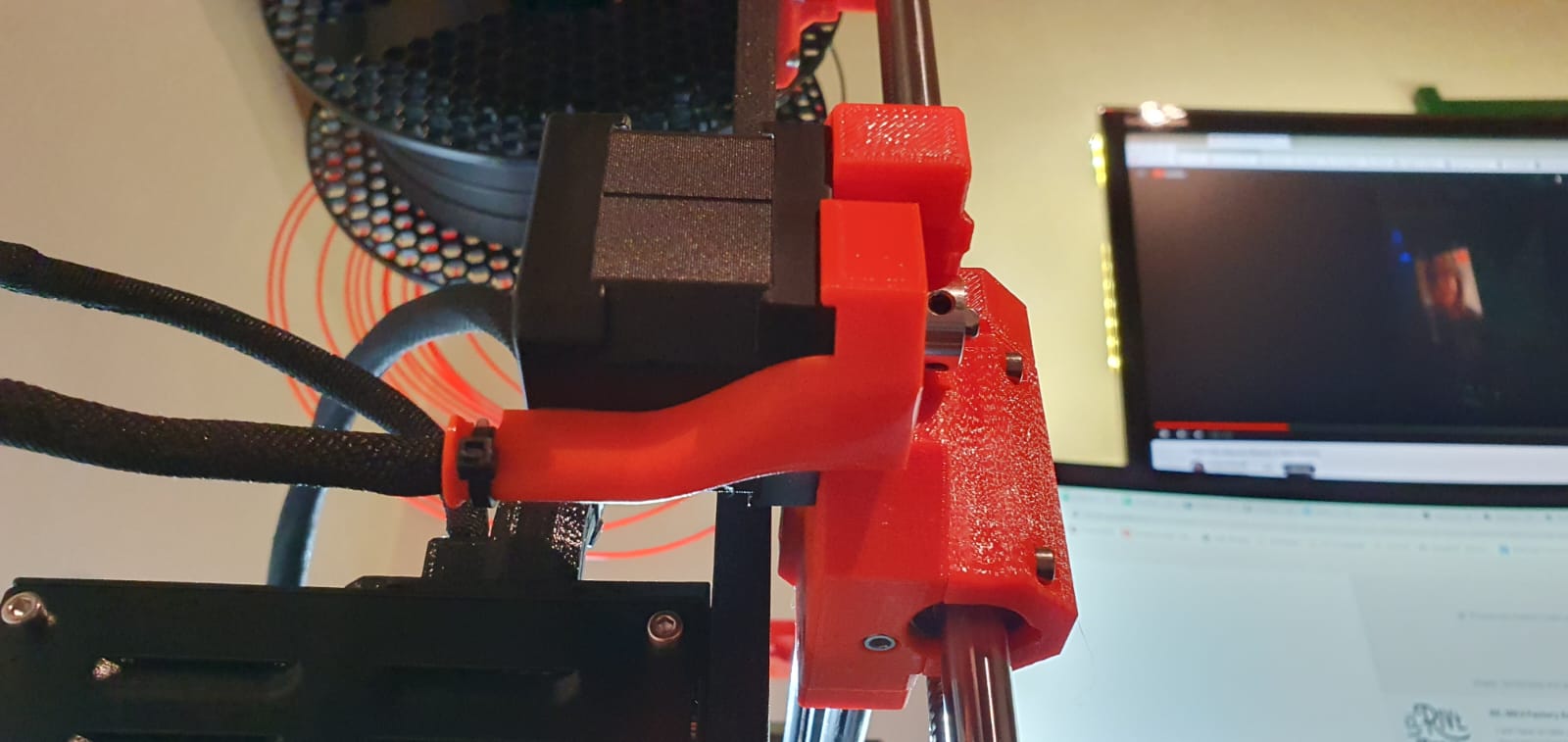 Prusa Mk4(S) - Cable Support (X Axis) par Carrier | Téléchargez ...