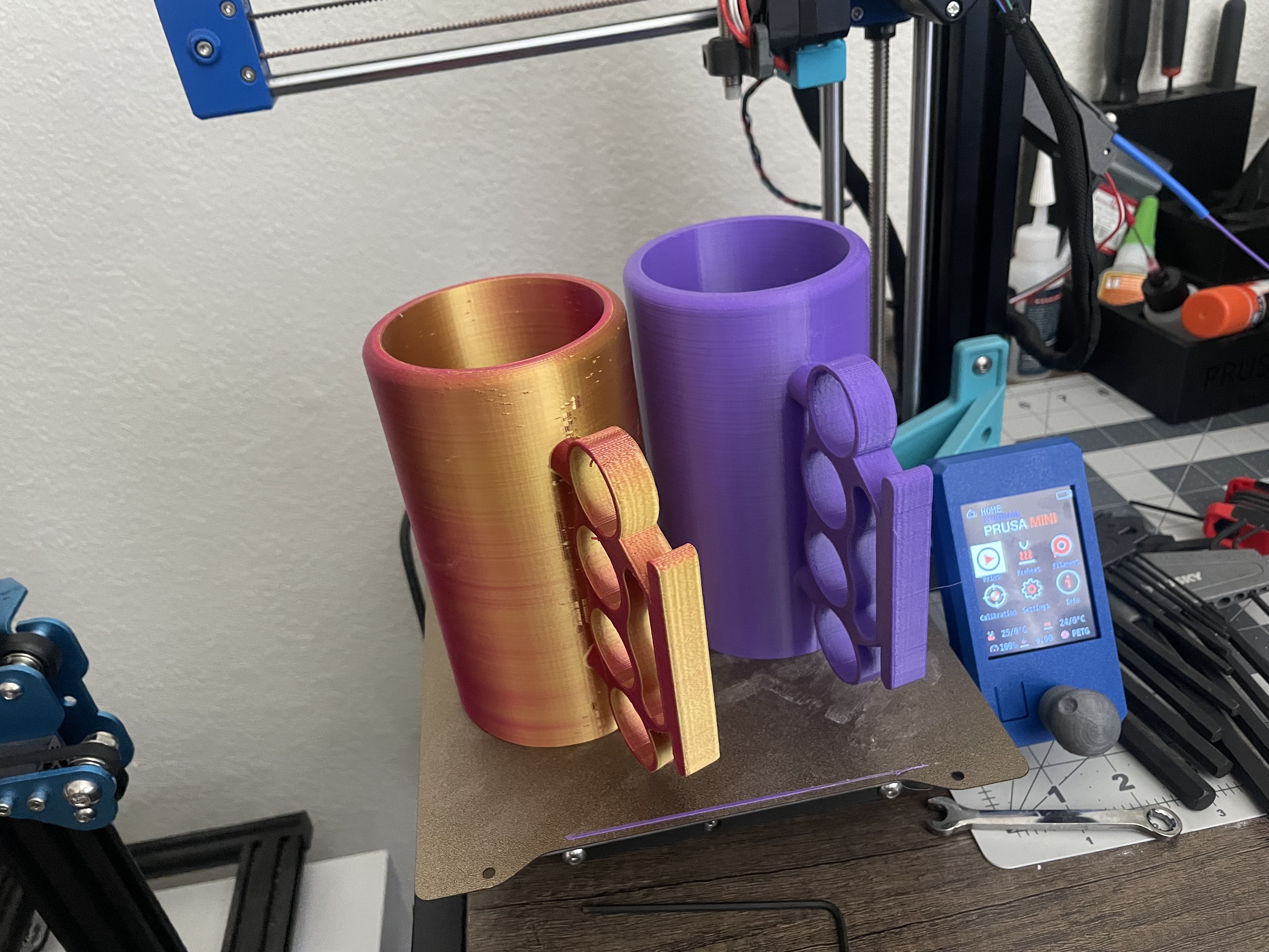 Brass Knuckle Koozie