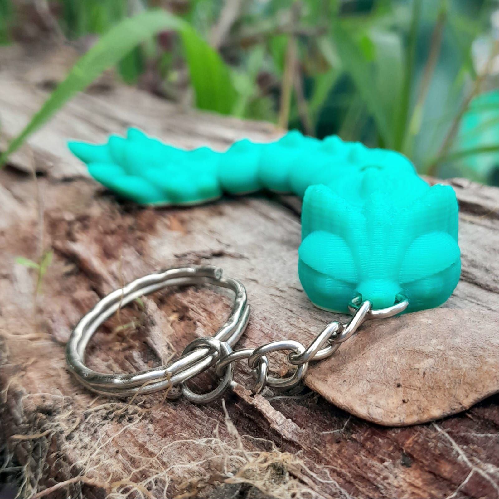 Articulated Baby Dragon Key Chain by SimpleBQT | Download free STL