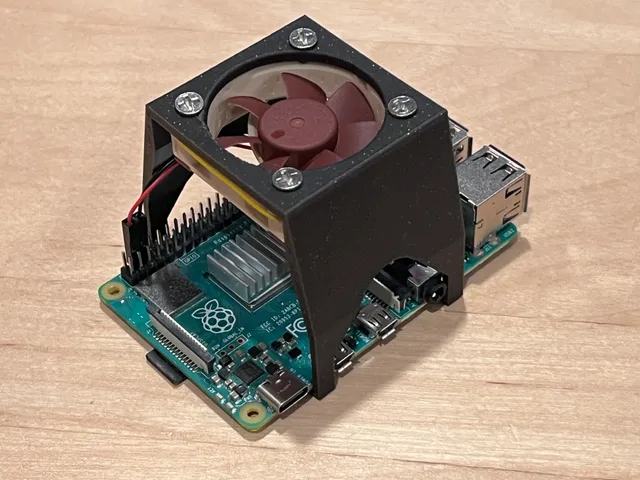 Raspberry Pi Cooler Fan (4010) holder