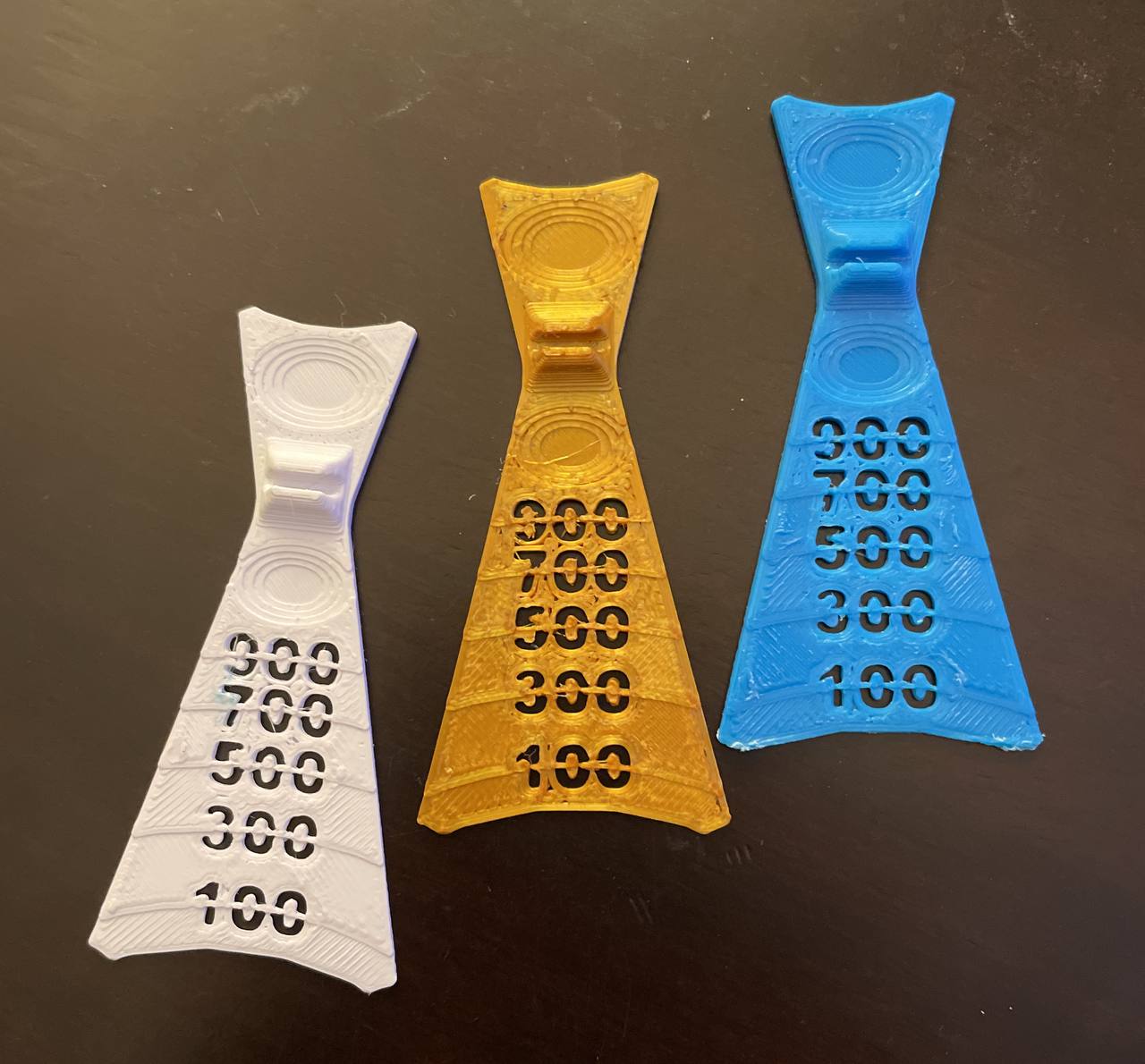 Tiny Lil' Filament Gauge (+Scraper, +Clip!)