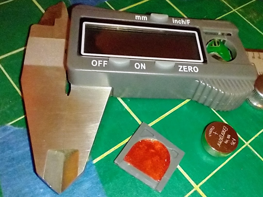 Battery Shim for Pittsburgh Calipers by neilgg Download free STL