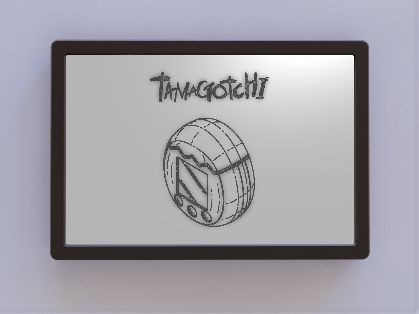 Tamagotchi Patent Art w Logo