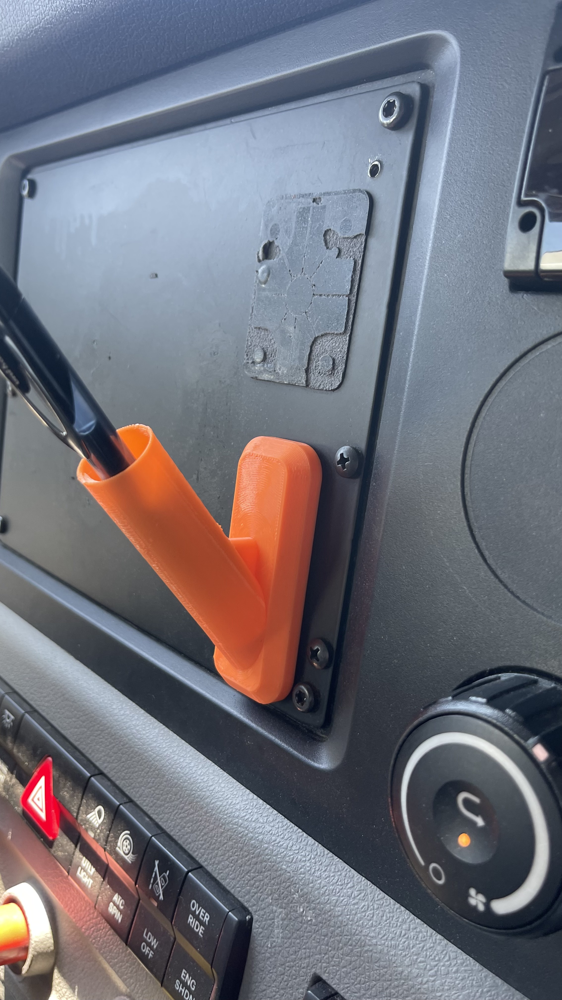 Truck Pen Holder / Car Pen Mount / pen holder for truck drivers by tee