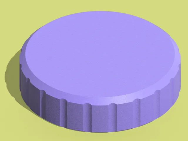 Mason Jar Lid Template