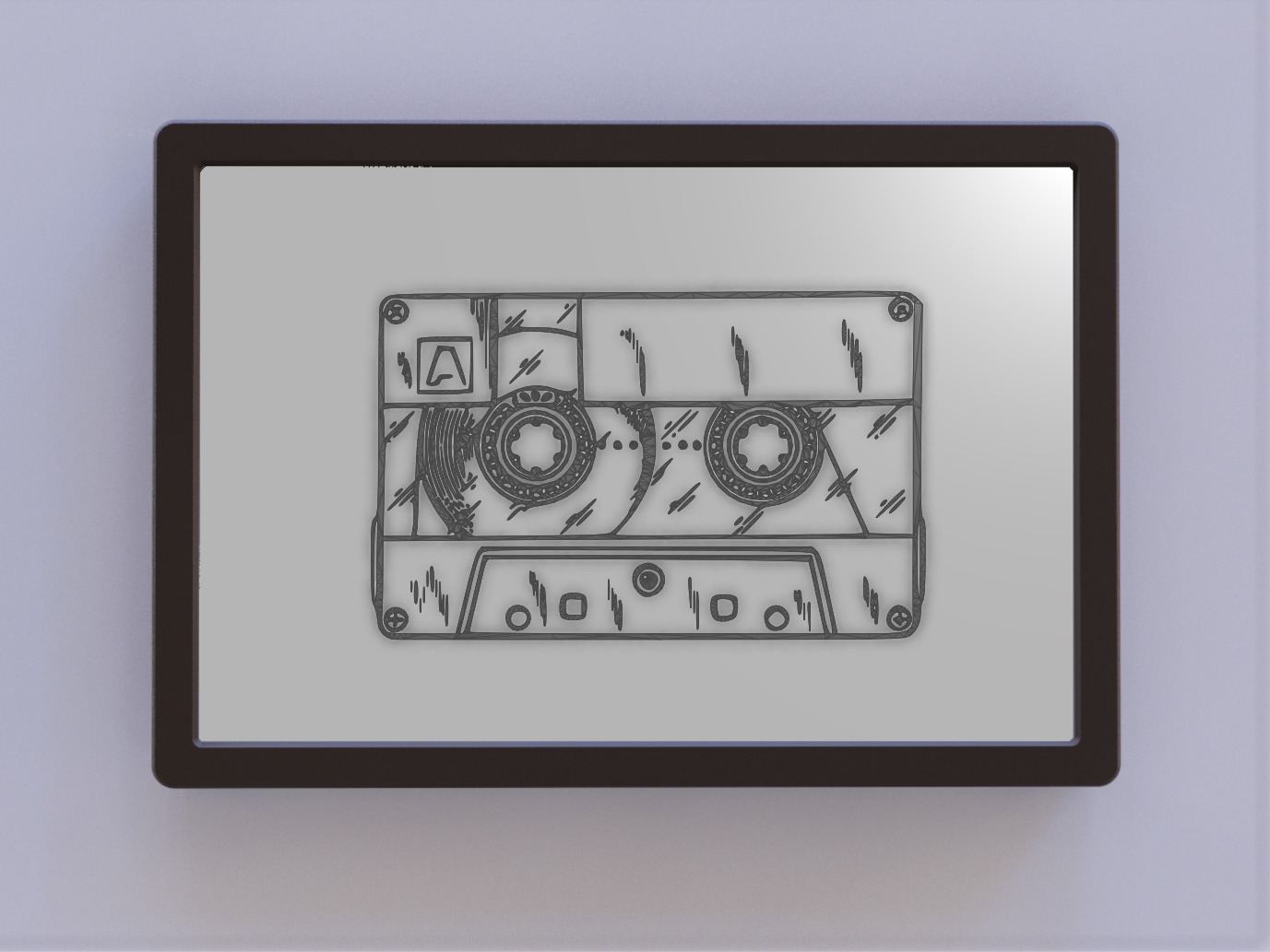 Cassette Patent Art - Front