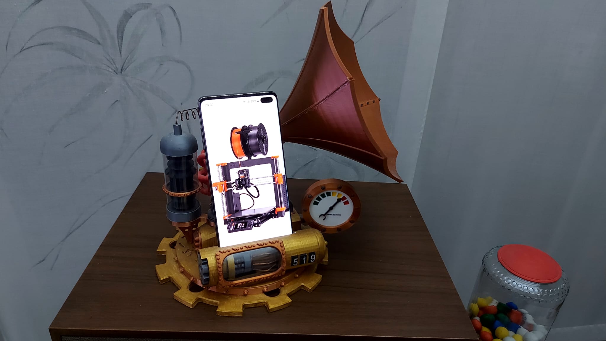 Steampunk passive amplifier