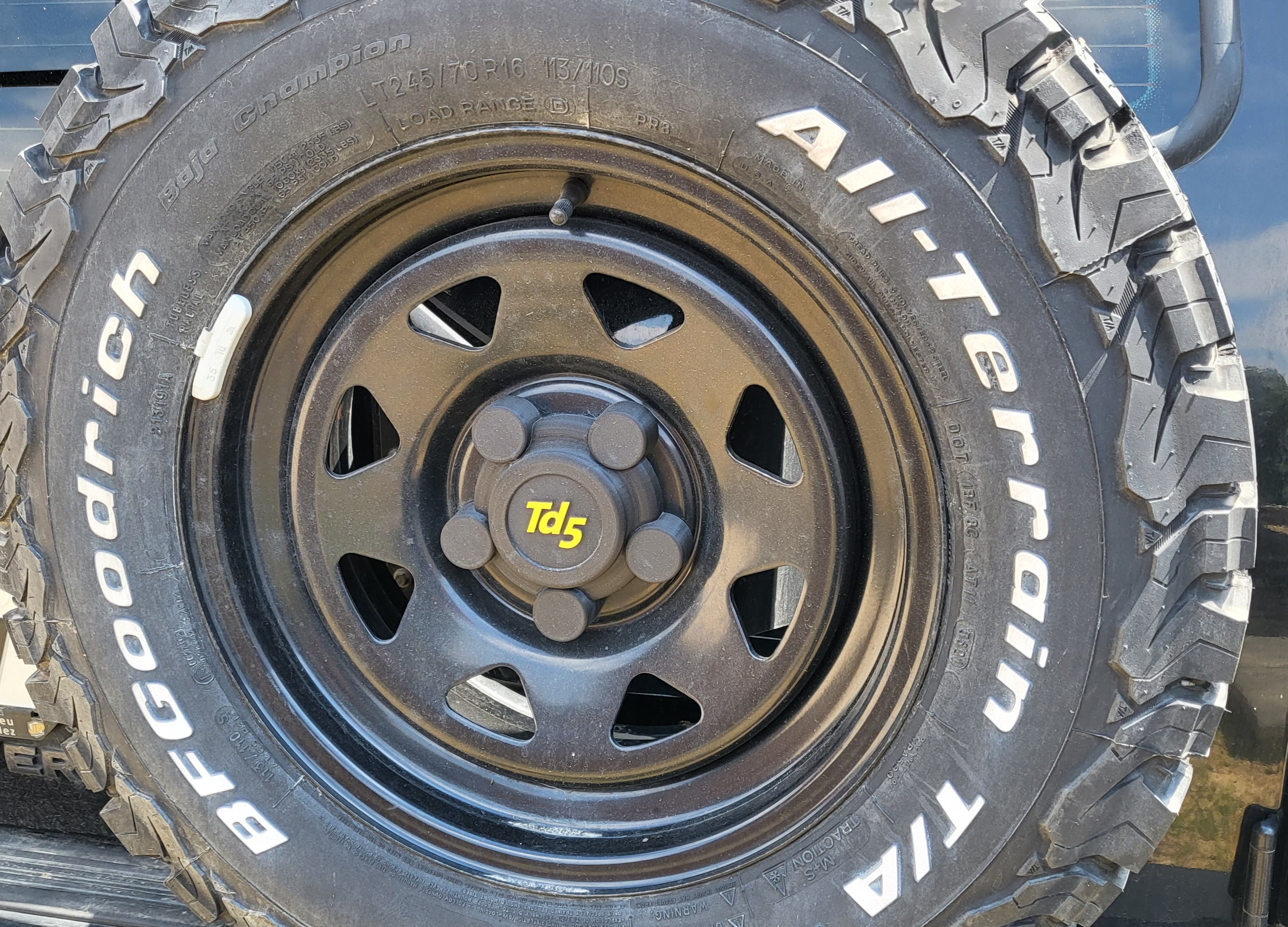 Land Rover Discovery 2 Nuts & Wheel Hub Cover by Tom Riesner