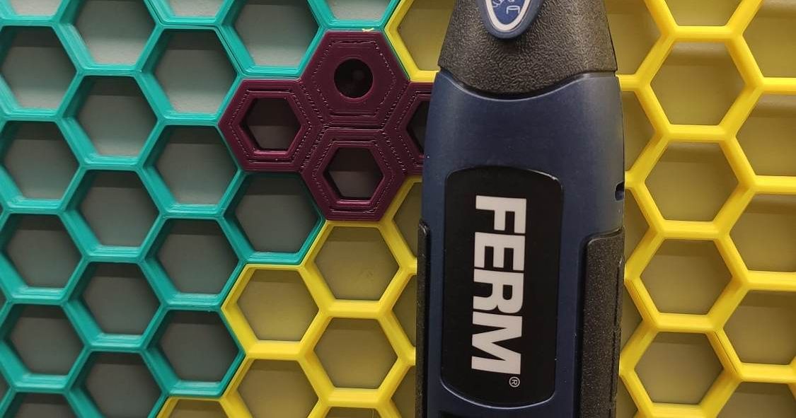Ferm ctm1024 1025 honeycomb holder by Id3dfix Download free STL model Ferm ctm1024 1025 honeycomb holder by Id3dfix Download free STL model