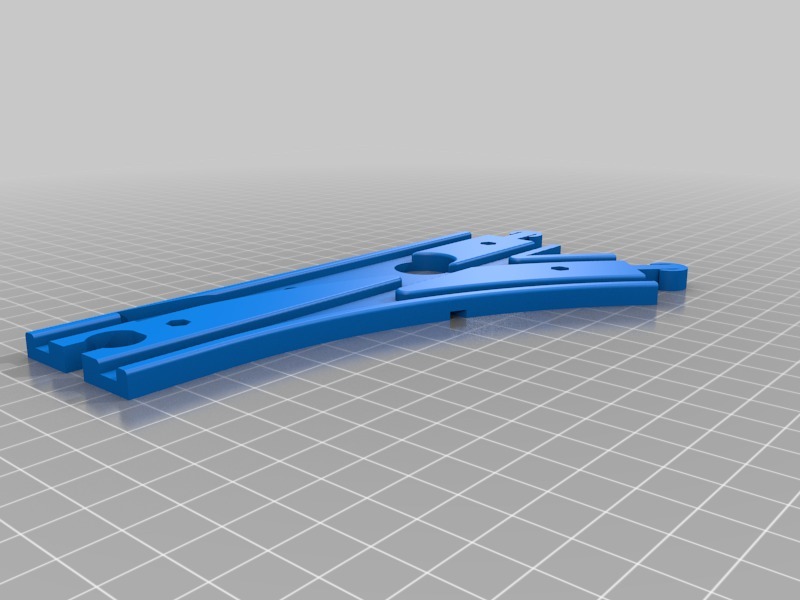 Wooden Railway Switch by javcz | Download free STL model | Printables.com