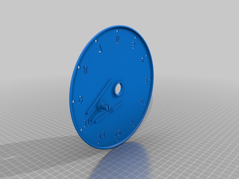 Miniatura 3 do modelo 3D Clock Toy
