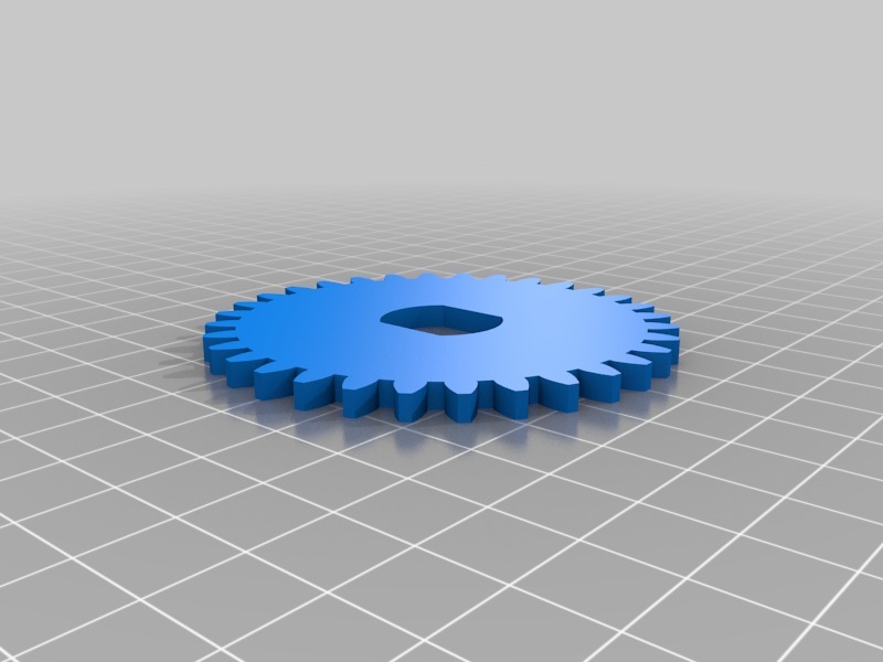 Miniatura 5 do modelo 3D Clock Toy