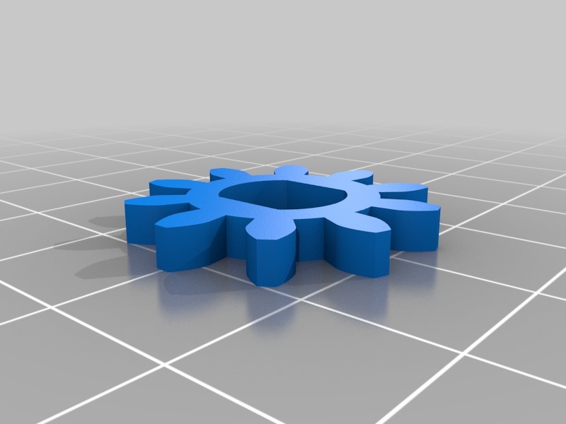 Miniatura 8 do modelo 3D Clock Toy