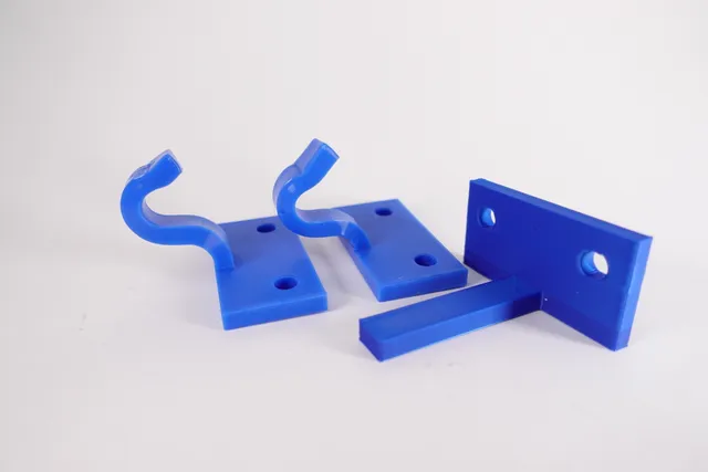 coat hook with petg mold for heat treatment
