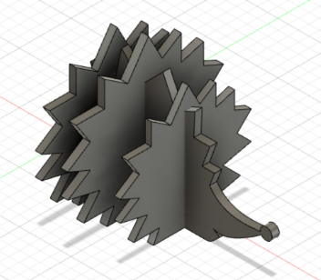 hedgehog 3d puzzle