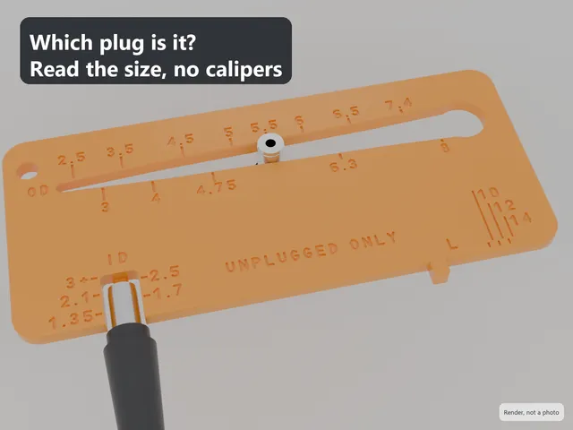 DC Barrel Plug Size Key – Tell 5.5x2.1 From 5.5x2.5 Without Calipers, Plus a Socket Probe