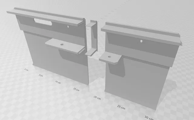 Bambulab P1P Rear Cover