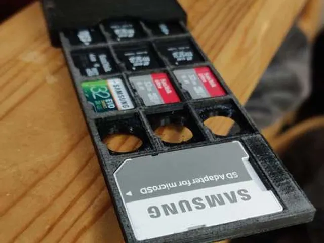 MicroSD & SD Adapter Card Wallet