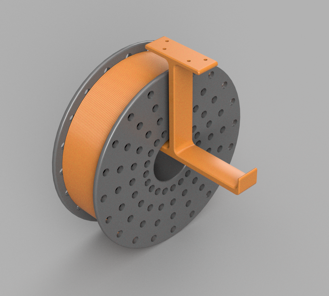 Double spoolholder under table — miniatura 2