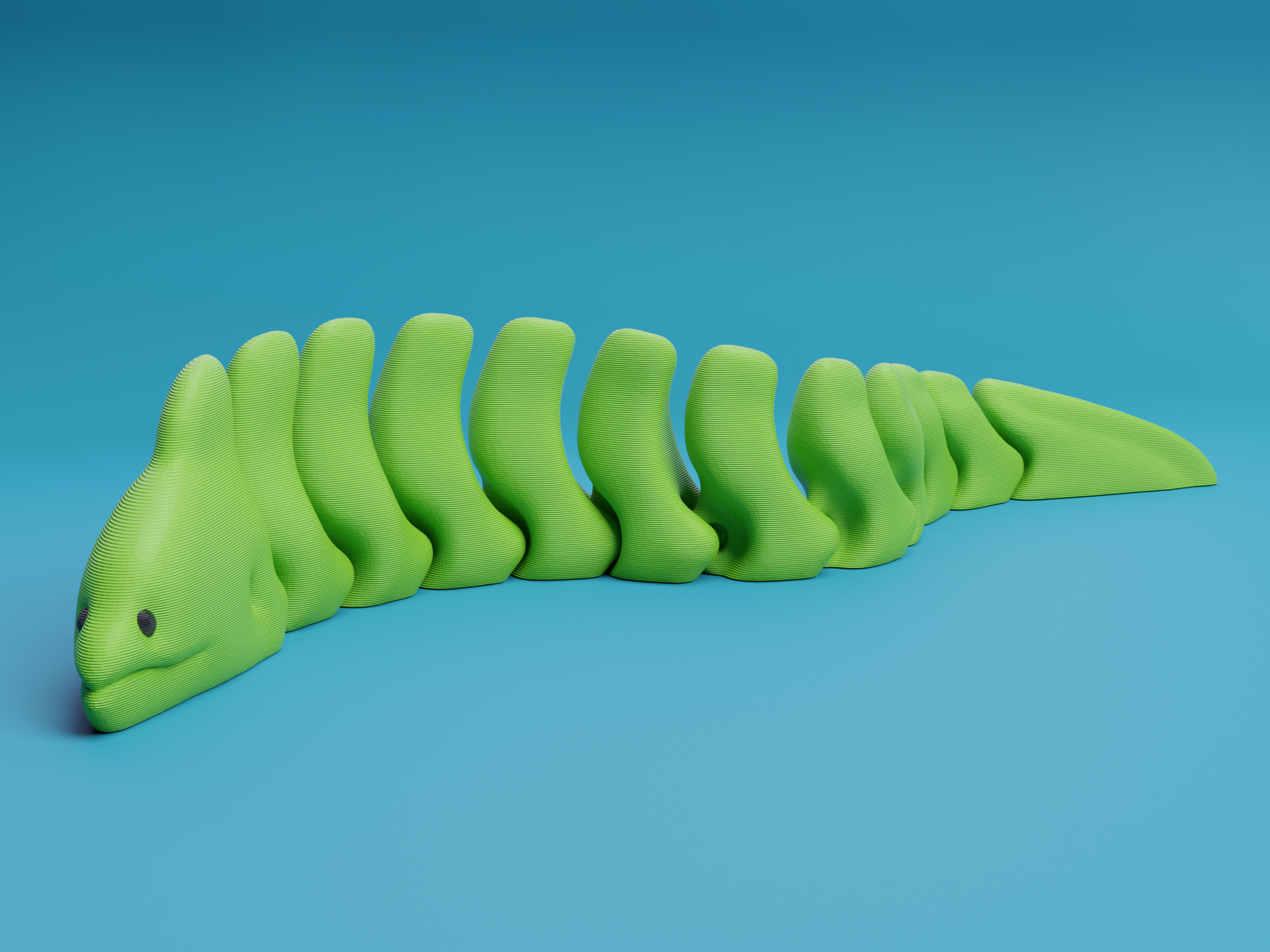 Articulated Moray Eel
