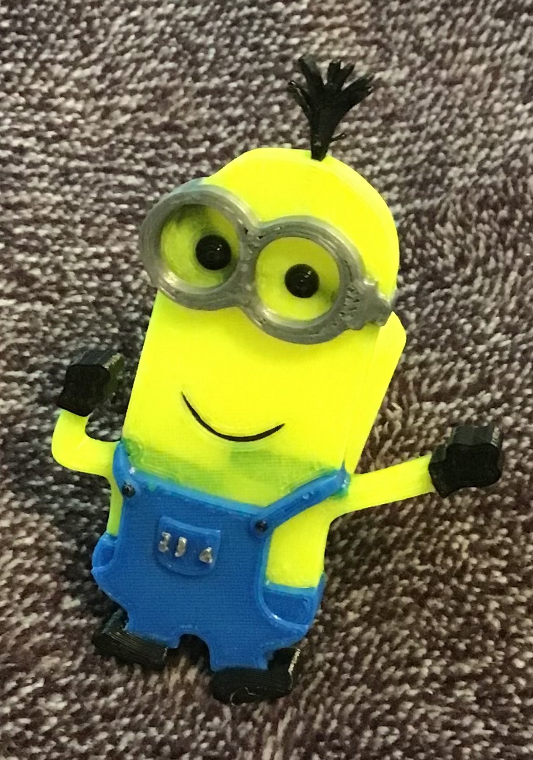 Kevin Minion Woggle by arnmac | Download free STL model | Printables.com