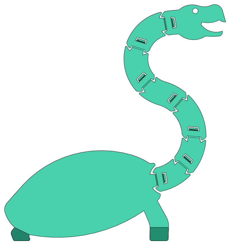Flexi Turtlesaurus — miniatura 4