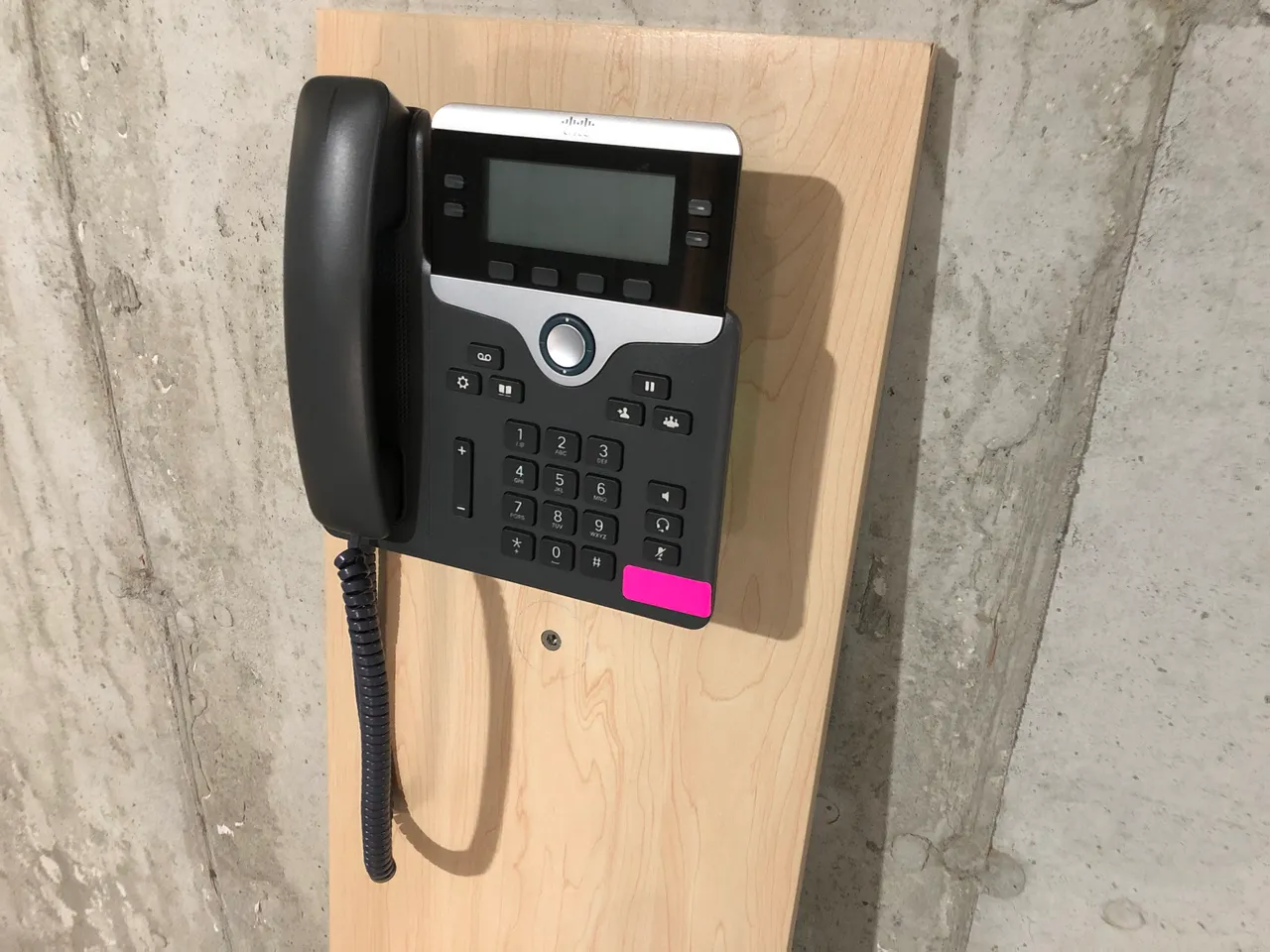 Cisco 7800 7841 IP Phone Wall Mount Bracket by mshipman Download free