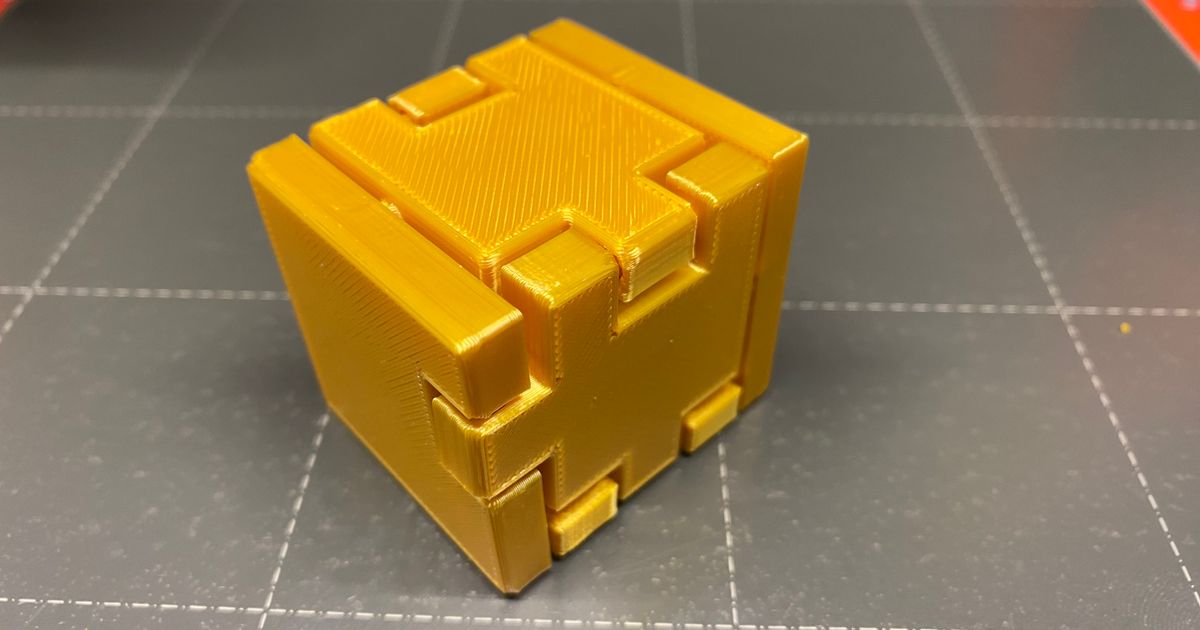 Flexi-cube by Nico | Download free STL model | Printables.com