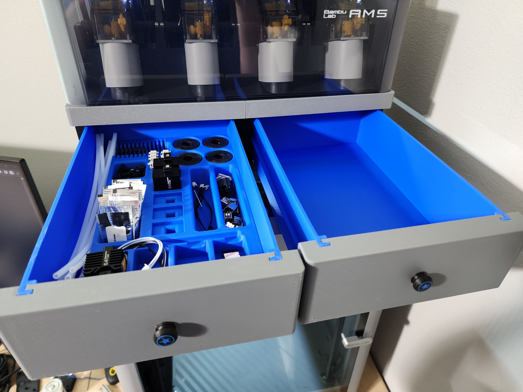 AMS Drawer Organization Insert (For Top Of Printer**)