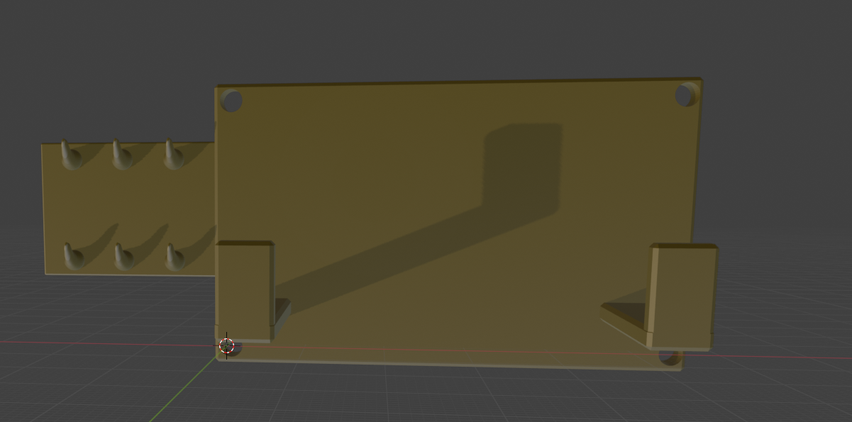 Miniatura 2 do modelo 3D Multi-use wall mount hook