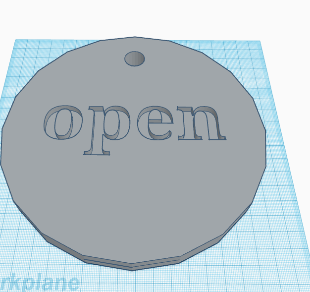 open close sign von Bengale | Kostenloses STL-Modell herunterladen ...