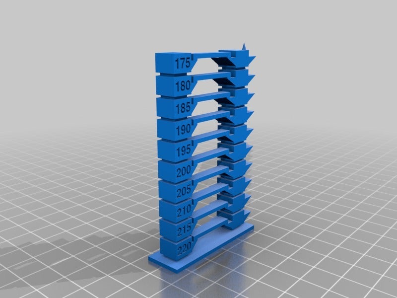 Miniatura 2 do modelo 3D Customizable Temperature Tower Version 2