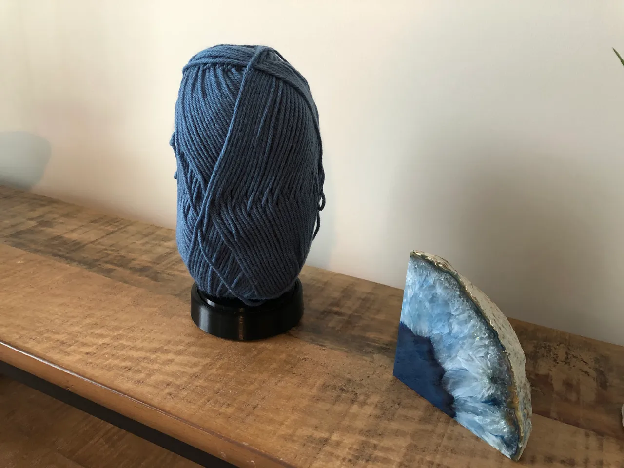 Yarn Spinner (Rotating Skein Holder for Crochet/Knitting) by mshipman, Download free STL model