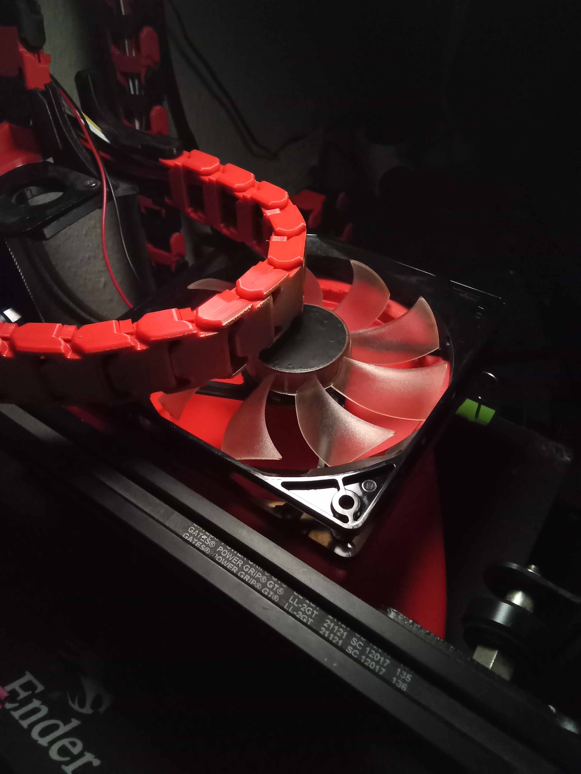 Ender 3 auxiliary cooling 120mm fan
