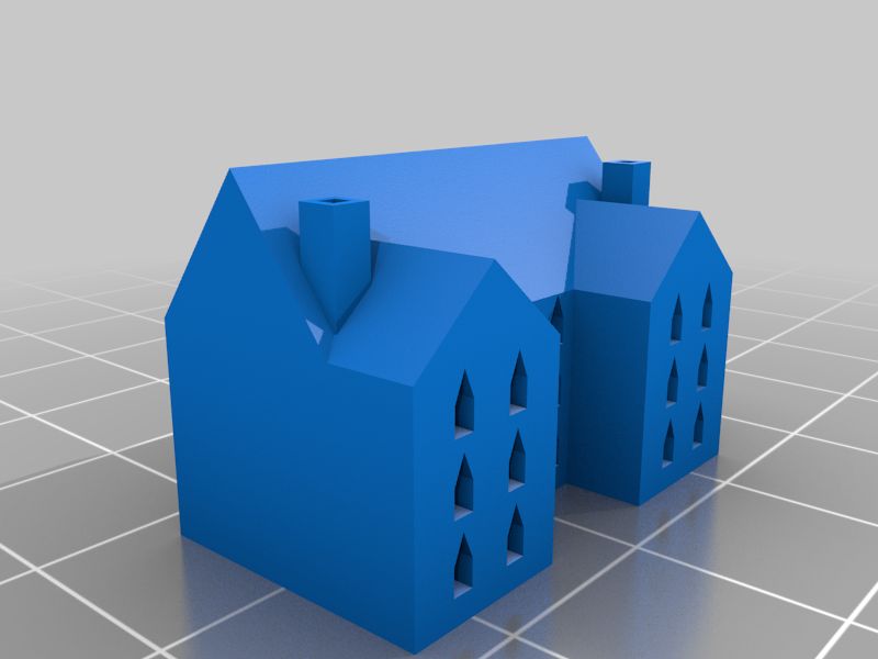 Monopoly Manasion House by DR 3D | Download free STL model | Printables.com