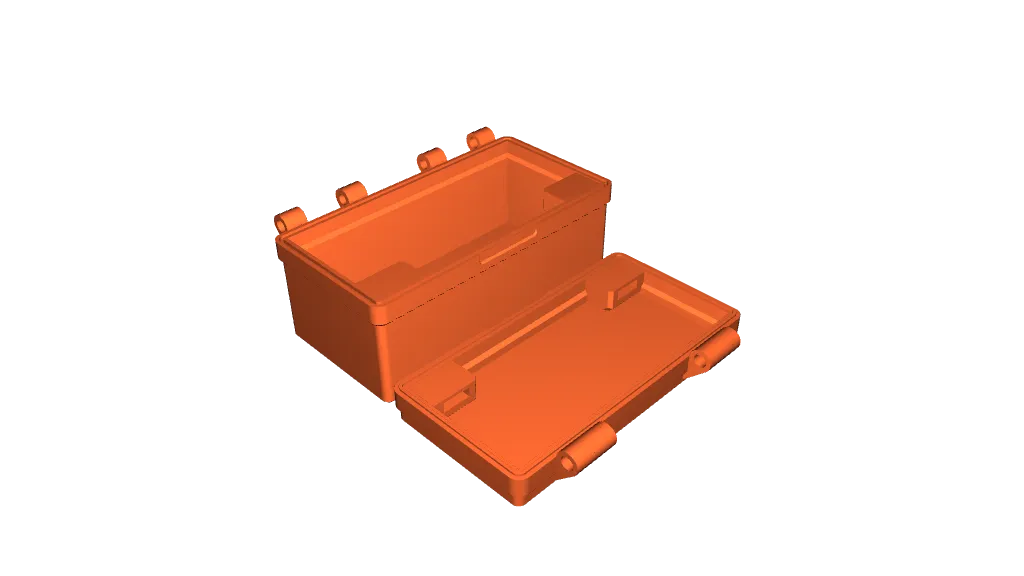Parametric Magnetic Clasp Box by mshipman, Download free STL model