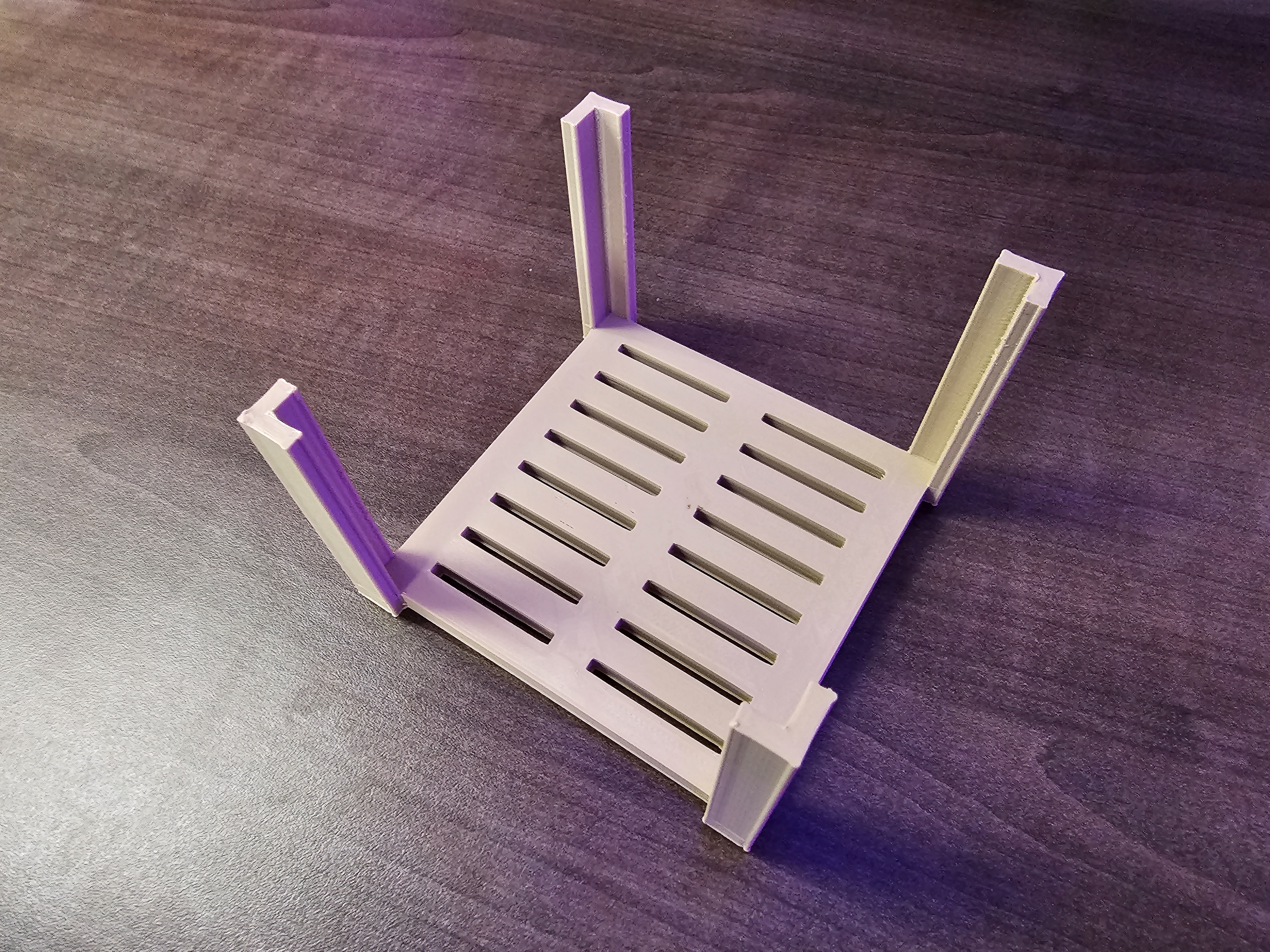 Miniatura 3 do modelo 3D Pallet Coaster Holder