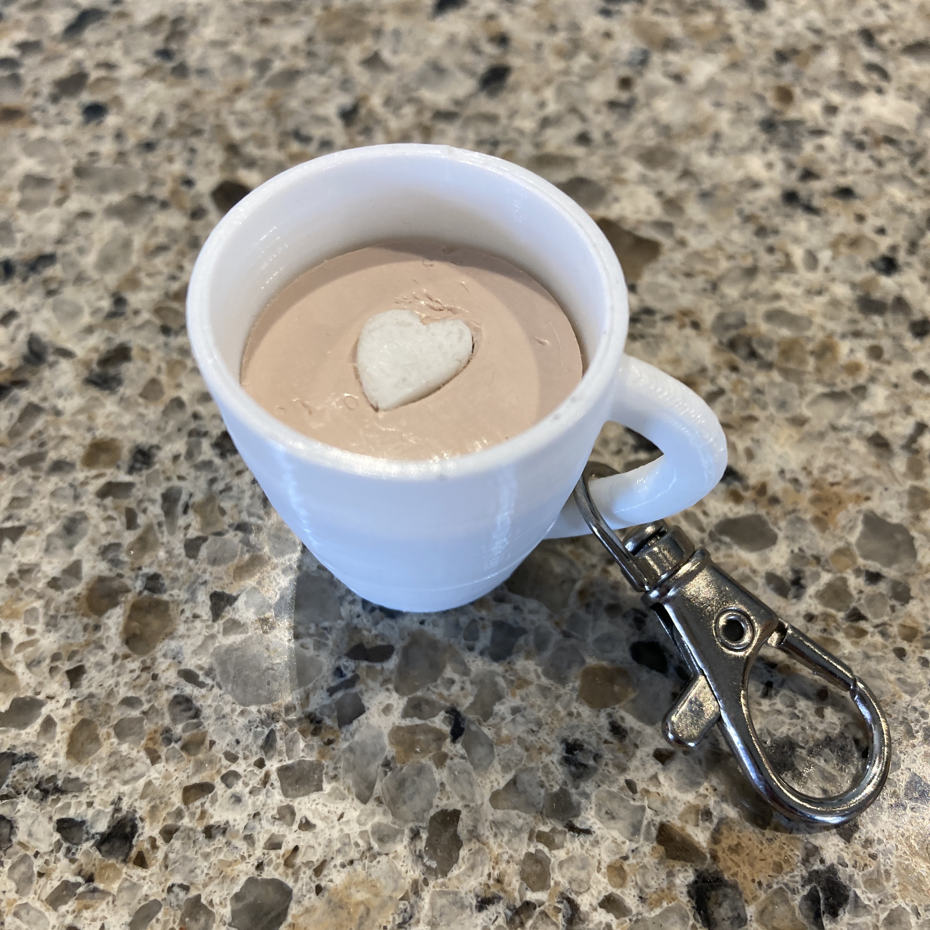 Coffee Mug Keychain/Charm