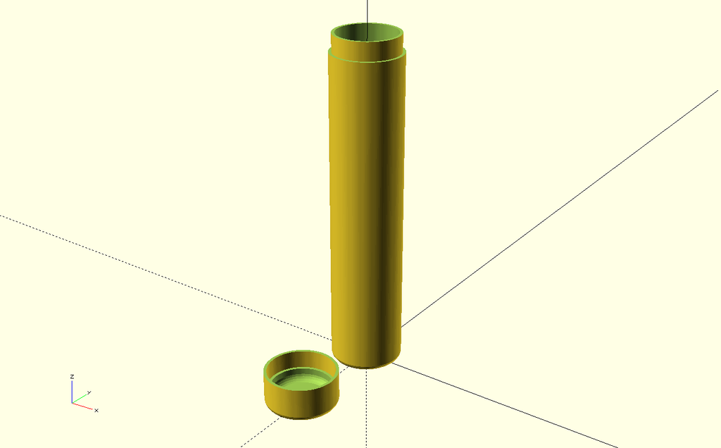 Miniatura 2 do modelo 3D Customizable Symmetrical Pluggable Container