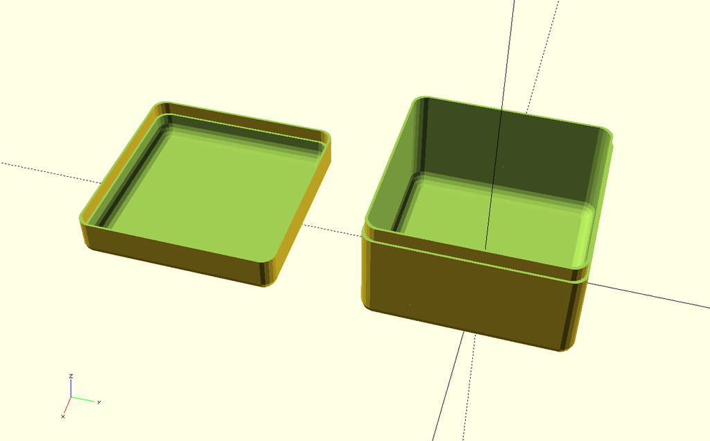 Miniatura 3 do modelo 3D Customizable Symmetrical Pluggable Container