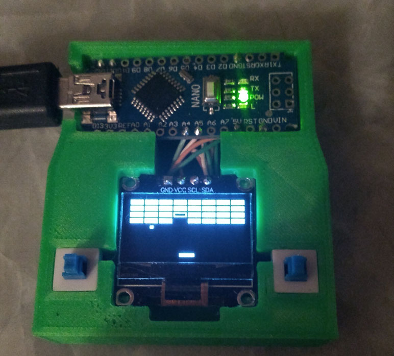 Arduino nano .96 oled switch box by ffejrxx | Download free STL model ...