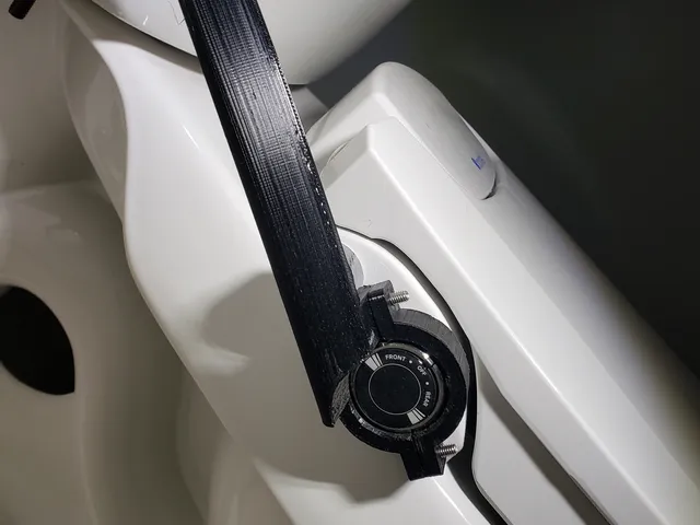 Brondell bidet toilet seat handle