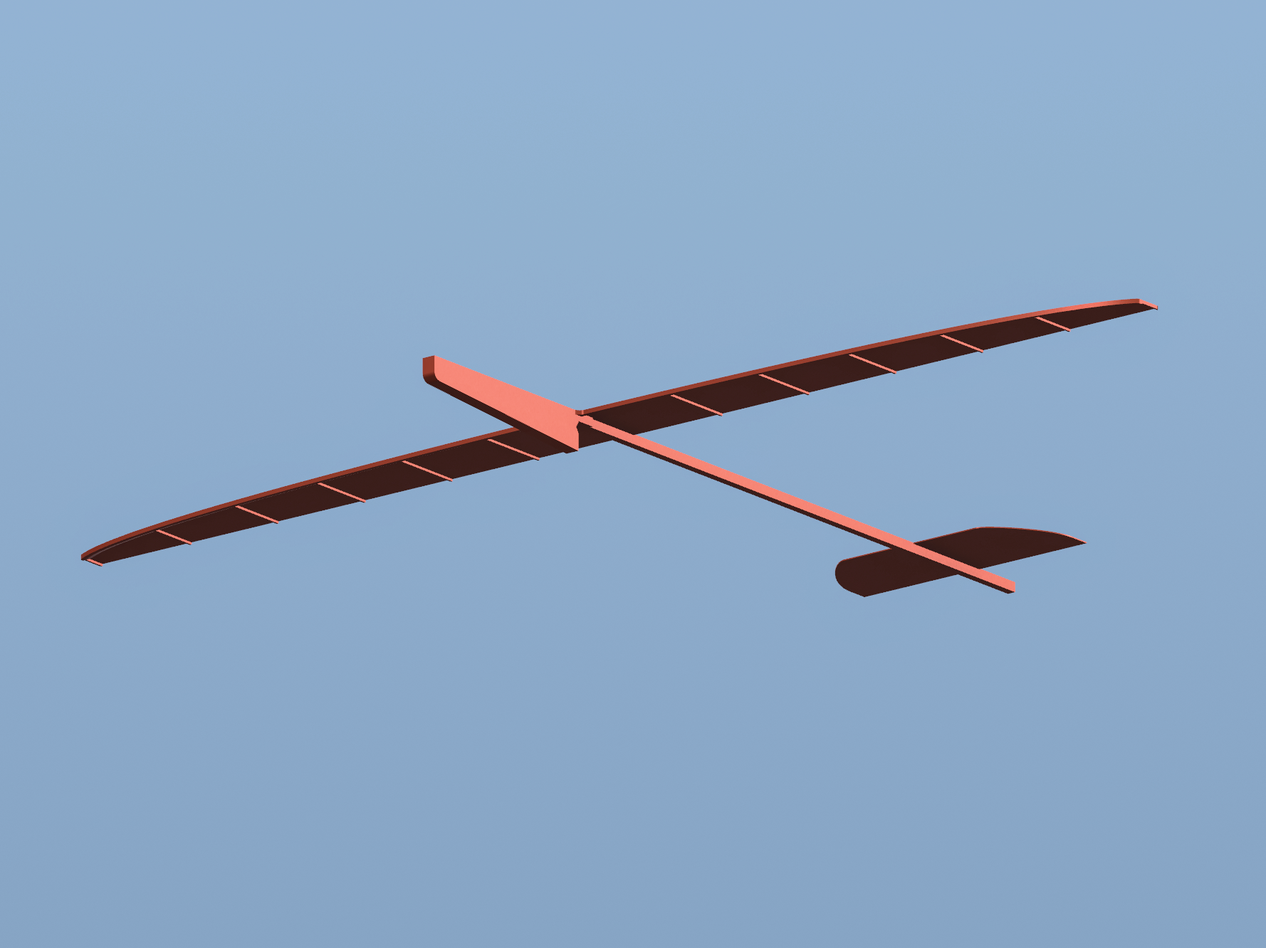 Indoor Glider Sail Plane Ultra Lightweight by CuriousCoon