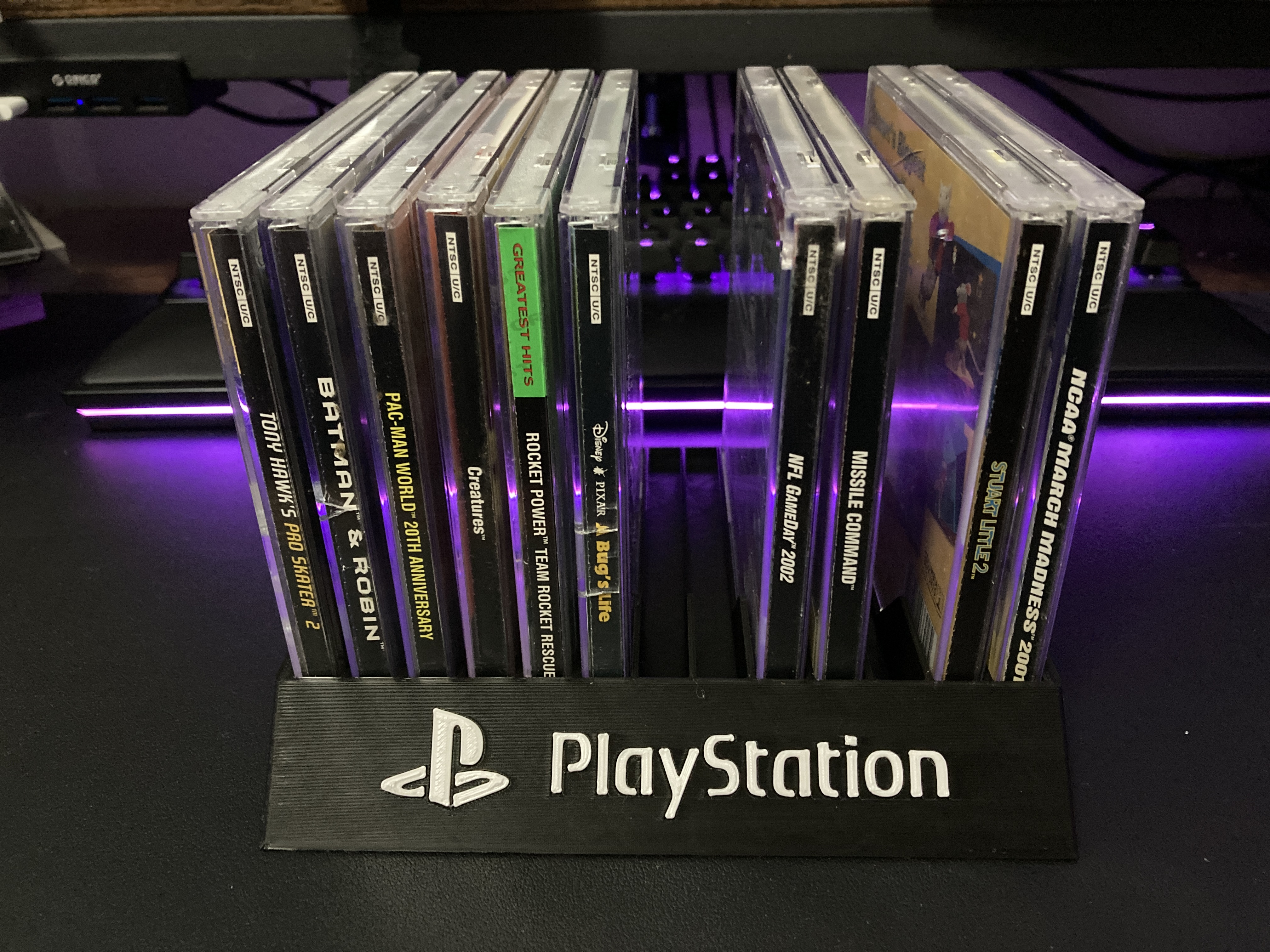 PS1 Game Case Holder by mazda6guy | Download free STL model | Printables.com