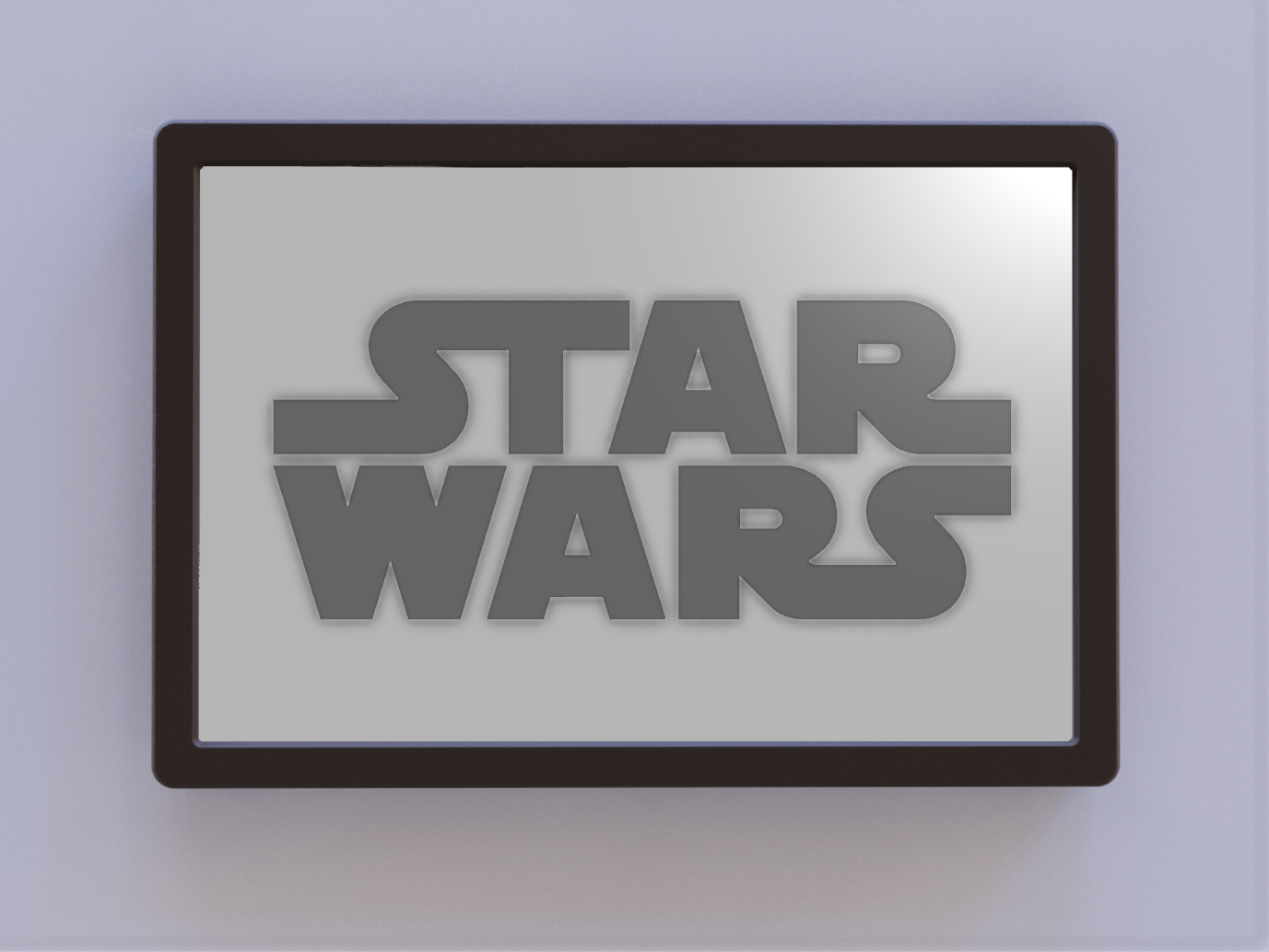 Star Wars Logo Wall Art