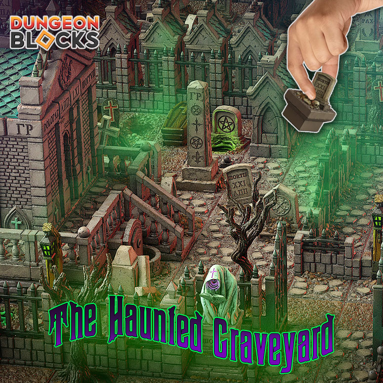 THE Haunted Graveyard (Dungeon Blocks)