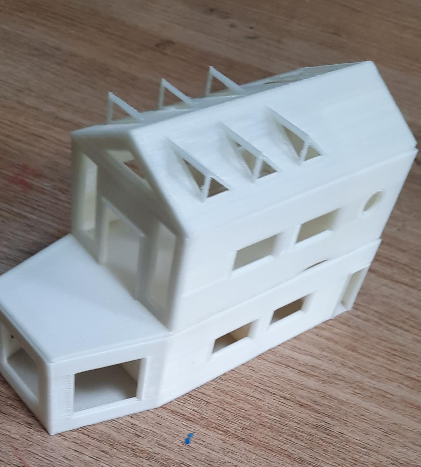 Modern house (with f3d file) by supervoko | Download free STL model