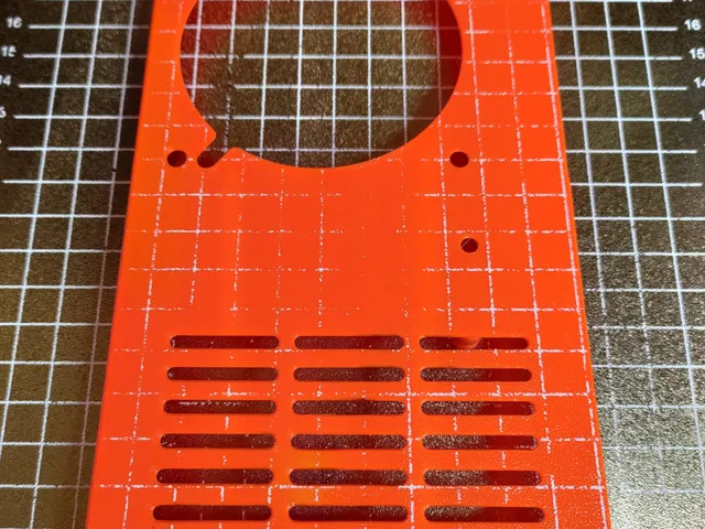 Sovol SV06/Plus power supply cover for 80mm fan, bigger air intake